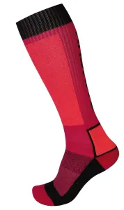 Ponožky Husky Snow Wool ružová / čierna L (41-44) #4489363