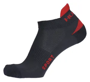 Husky  Šport antracit/červená, XL(45-48) Ponožky
