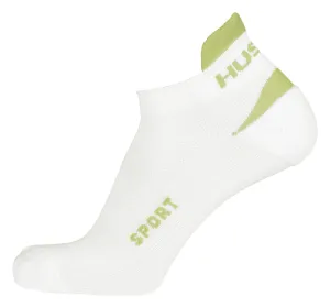 Husky  Šport biela/sv. zelená, M(36-40) Ponožky