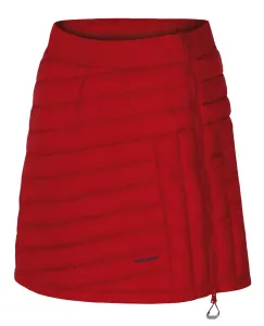 Husky  Frozy L červená, XL Dámska páperová sukňa