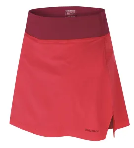 Husky  Flamy L pink, XL Dámska funkčná sukňa so šortkami