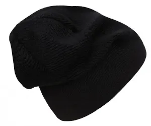 Husky  Merhat 2 čierna, L-XL Pánska merino čiapka