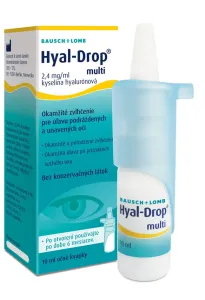 Bausch & Lomb očné kvapky Hyal-Drop Multi 10 ml, Akcia