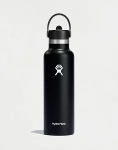 Hydro Flask Standard Mouth Straw Cap termofľaša farba Černá 621 ml