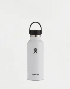 Hydro Flask Standard Mouth 18 oz (532 ml) White