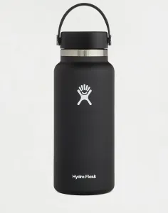 Hydro Flask Wide Mouth Flex Cap termofľaša farba Black 946 ml