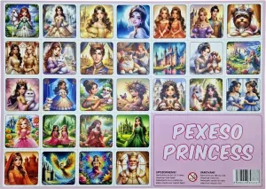 Pexeso Princezné - spoločenská hra - autor neuvedený