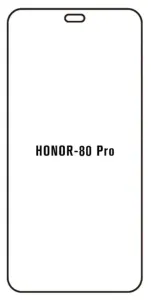 Hydrogel - matná ochranná fólie - Huawei Honor 80 Pro