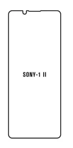 Hydrogel - matná ochranná fólie - Sony Xperia 1 II