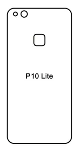 Hydrogel - matná zadní ochranná fólie - Huawei P10 lite