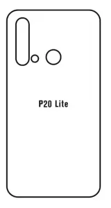 Hydrogel - matná zadní ochranná fólie - Huawei P20 lite 2019