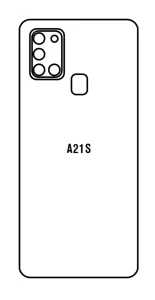 Hydrogel - matná zadní ochranná fólie - Samsung Galaxy A21s