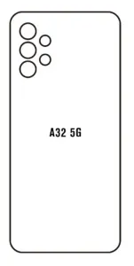 Hydrogel - matná zadní ochranná fólie - Samsung Galaxy A32 5G