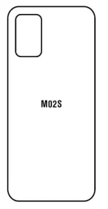 Hydrogel - matná zadní ochranná fólie -   Samsung Galaxy M02s