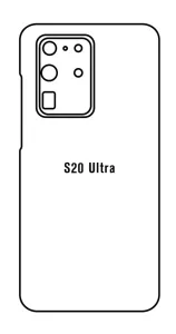 Hydrogel - matná zadní ochranná fólie - Samsung Galaxy S20 Ultra