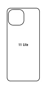 Hydrogel - matná zadní ochranná fólie - Xiaomi Mi 11 Lite /Mi 11 Lite 5G