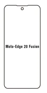 Hydrogel - ochranná fólie - Motorola Edge 20 Fusion