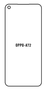 Hydrogel - ochranná fólie - OPPO A72