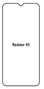 Hydrogel - ochranná fólie - Realme V3 (case friendly)