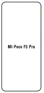 Hydrogel - ochranná fólie - Xiaomi Poco F5 Pro