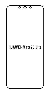 Hydrogel - Privacy Anti-Spy ochranná fólie - Huawei Mate 20 Lite
