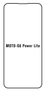 Hydrogel - Privacy Anti-Spy ochranná fólie - Motorola Moto G8 Power