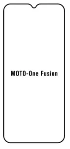 Hydrogel - Privacy Anti-Spy ochranná fólie - Motorola One Fusion