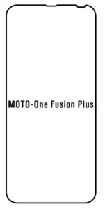 Hydrogel - Privacy Anti-Spy ochranná fólie - Motorola One Fusion Plus