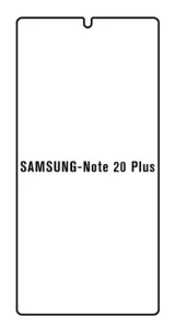 Hydrogel - Privacy Anti-Spy ochranná fólie - Samsung Galaxy Note 20 Plus
