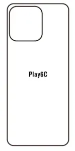 Hydrogel - zadní ochranná fólie - Huawei Honor Play 6C #2900005