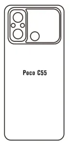 Hydrogel - zadní ochranná fólie - Xiaomi Poco C55