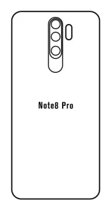 Hydrogel - zadní ochranná fólie - Xiaomi Redmi Note 8 Pro