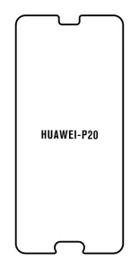 UV Hydrogel s UV lampou - ochranná fólie - Huawei P20