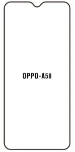 UV Hydrogel s UV lampou - ochranná fólie - OPPO A58