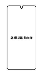UV Hydrogel s UV lampou - ochranná fólie - Samsung Galaxy Note 20