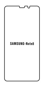 UV Hydrogel s UV lampou - ochranná fólie - Samsung Galaxy Note 8