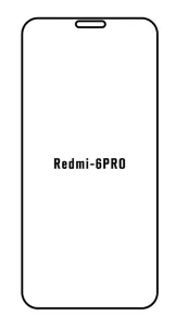 UV Hydrogel s UV lampou - ochranná fólie - Xiaomi Redmi 6 Pro