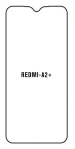 UV Hydrogel s UV lampou - ochranná fólie - Xiaomi Redmi A2+ (A2 Plus)