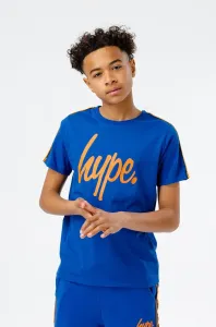 Detské bavlnené tričko Hype tmavomodrá farba, s potlačou #6784145