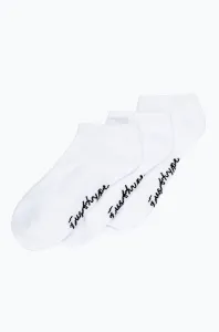 Ponožky Hype (3-pak) dámske, biela farba #204120