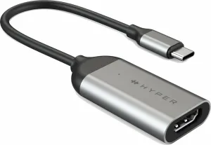 HyperDrive adaptér USB-C na 8K 60 Hz/4K 144 Hz HDMI, strieborný