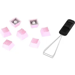 HyperX Rubber Keycaps, ružové (US)