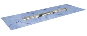 I-Drain - Linear 54 Sprchový žľab z nehrdzavejúcej ocele, dĺžka 900 mm, s hydroizoláciou ID4M09001X1