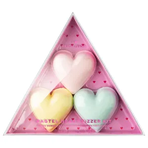 I Heart Revolution Heart Pastel Bath Fizzer Kit darčeková kazeta darčeková sada Strawberry