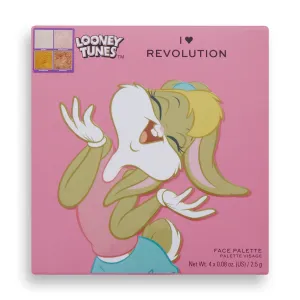 I Heart Revolution Paletka rozjasňovačov Looney Tunes X Lola (Highlighter Palette) 9 g