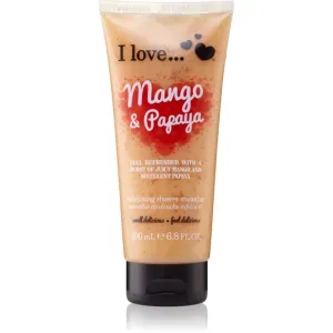 I love... Mango & Papaya sprchový peeling 200 ml #875169