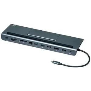 I-TEC USB-C Metal Low Profile 4K Triple Display Docking Station + Power Delivery 85 W