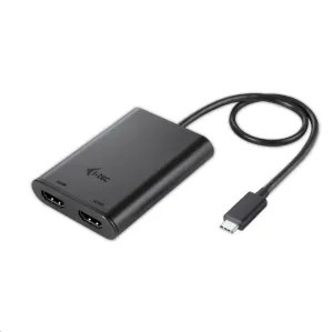 Adaptér i-tec USB-C/Dual HDMI 4K Čierny