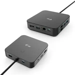 i-tec USB-C HDMI + Dual DP Docking Station with Power Delivery 100 W