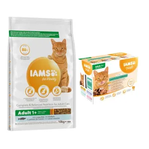 IAMS Advanced Nutrition Adult Cat s morskými rybami - výhodné balenie 2 x 10 kg